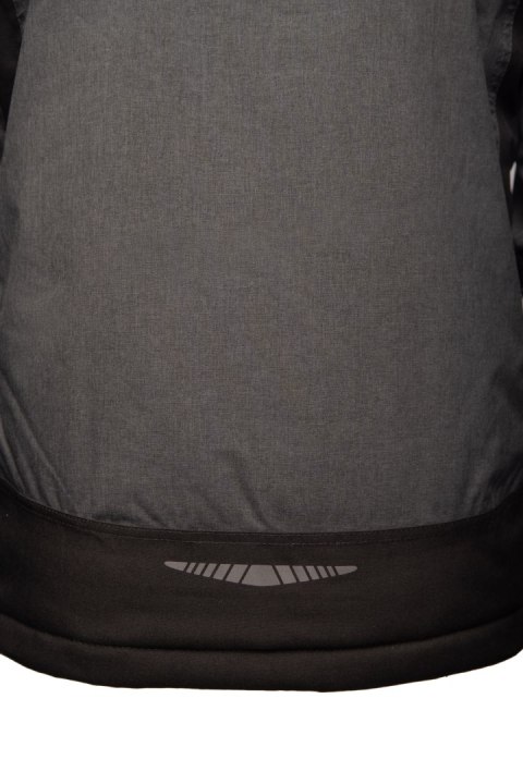 SEVEN KINGS PRO KURTKA STAL/CZERŃ - Stalowy XL