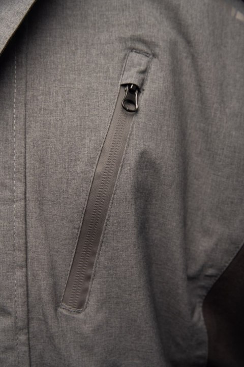 SEVEN KINGS PRO KURTKA STAL/CZERŃ - Stalowy S