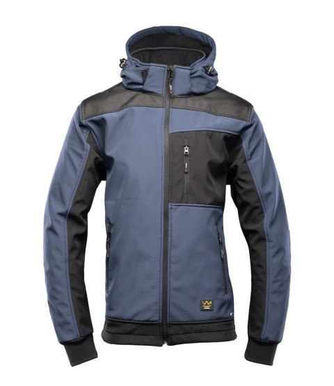 SEVEN KINGS SOFTSHELL NAVY - Granatowy 4XL.
