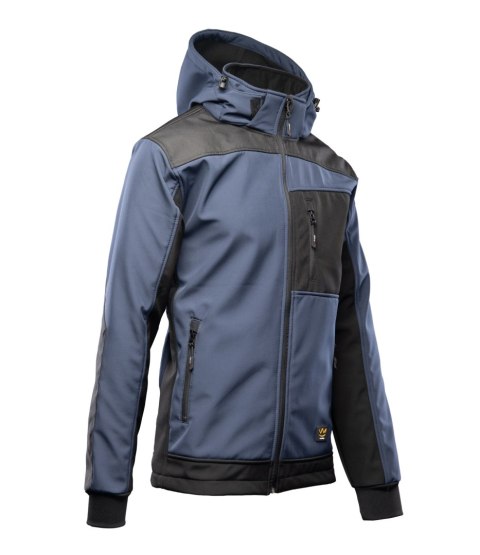 SEVEN KINGS SOFTSHELL NAVY - Granatowy 4XL.