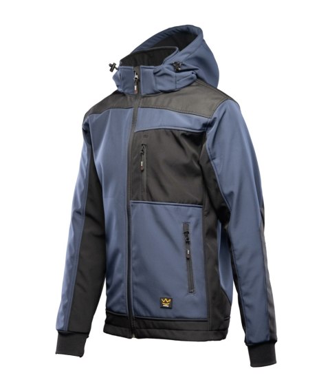 SEVEN KINGS SOFTSHELL NAVY - Granatowy 4XL.