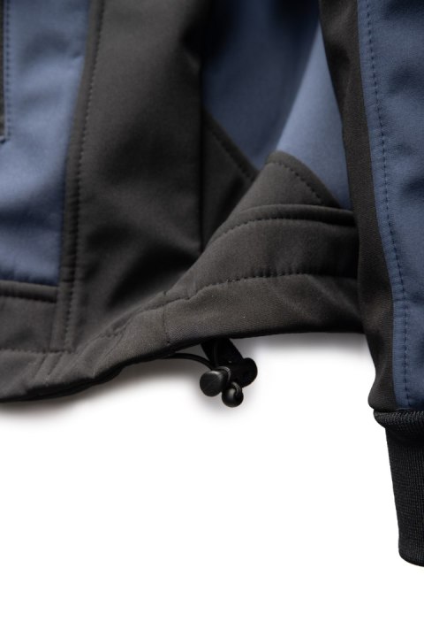 SEVEN KINGS SOFTSHELL NAVY - Granatowy L