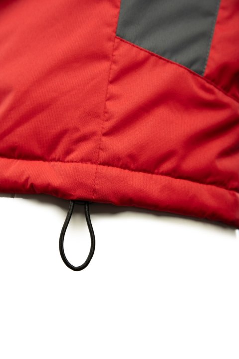 BENEFIT TORRO KURTKA STALOWY/CZERWONY - SC S