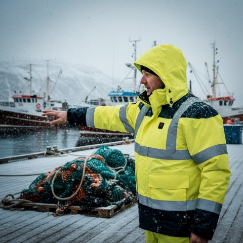 KURTKA OCIEPLANA PROCERA FULTON Z FUNKCJĄ OGRZEWANIA ROZM. L