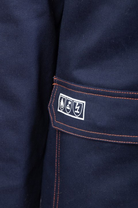 KURTKA PARKA PROF4 - Granatowy L