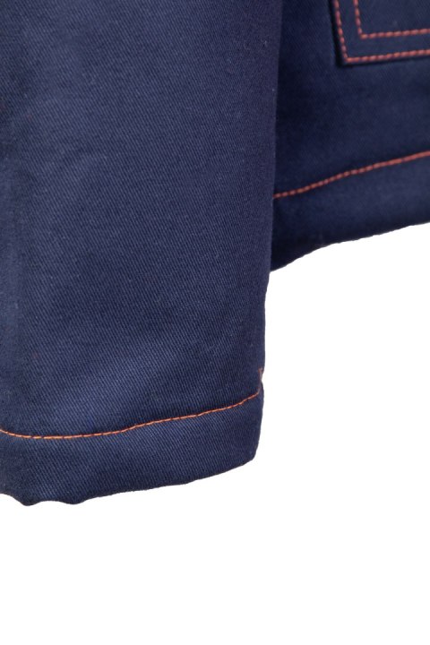 KURTKA PARKA PROF4 - Granatowy L