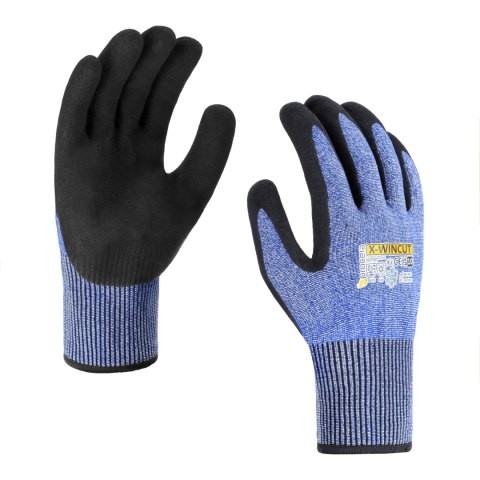 RĘKAWICE OCIEPLANE ANTYPRZECIĘCIOWE X-WINCUT ROZM. 10