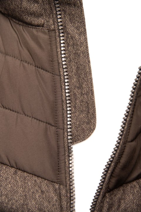 SEVEN KINGS TRAIL HYBRID KURTKA BRĄZ - Brązowy 2XL.