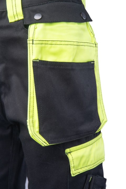 SPODNIE DO PASA SOLAR - Czarny-Żółty(cy) 60