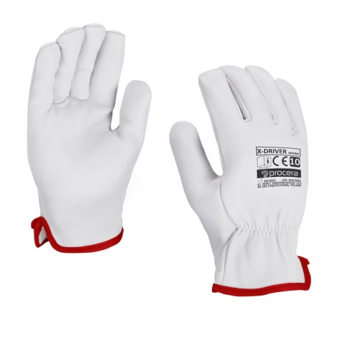 RĘKAWICE CAŁOSKÓRZANE OCIEPLANE X-DRIVER WINTER ROZM. 10