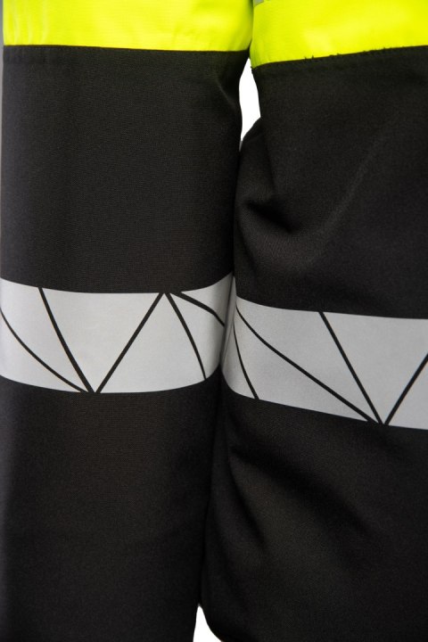 SEVEN KINGS ECO RIVAL KURTKA CZARNY/ŻÓŁTY - Czarny-Żółty(cy) 2XL.