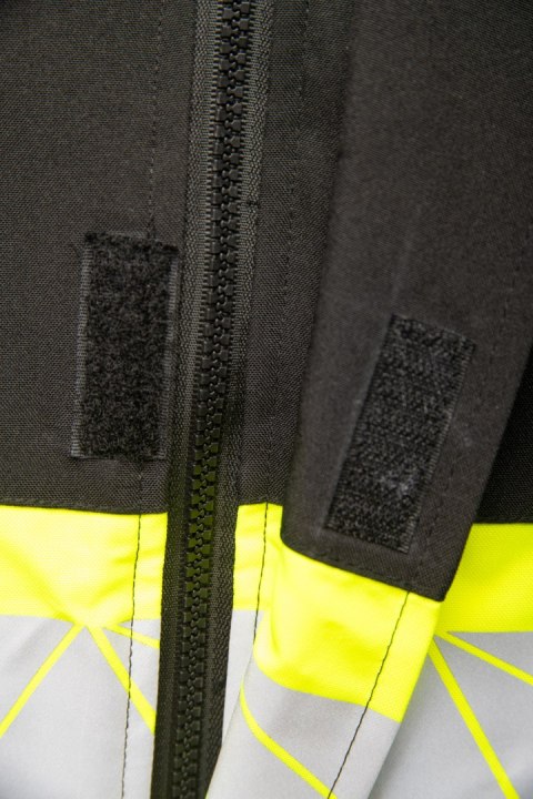 SEVEN KINGS ECO RIVAL KURTKA CZARNY/ŻÓŁTY - Czarny-Żółty(cy) 2XL.