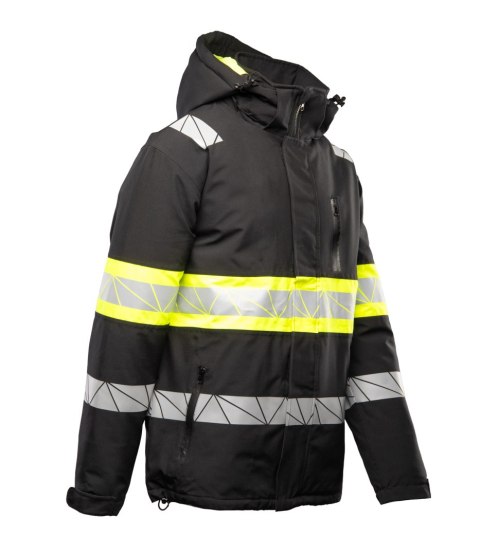 SEVEN KINGS ECO RIVAL KURTKA CZARNY/ŻÓŁTY - Czarny-Żółty(cy) 3XL.