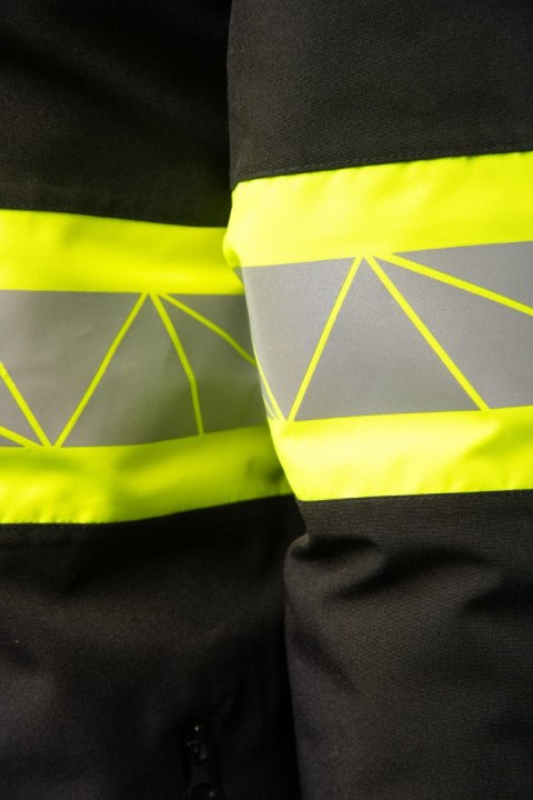 SEVEN KINGS ECO RIVAL KURTKA CZARNY/ŻÓŁTY - Czarny-Żółty(cy) 3XL.