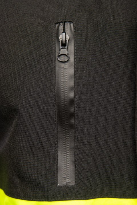 SEVEN KINGS ECO RIVAL KURTKA CZARNY/ŻÓŁTY - Czarny-Żółty(cy) 4XL.