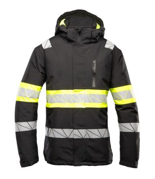 SEVEN KINGS ECO RIVAL KURTKA CZARNY/ŻÓŁTY - Czarny-Żółty(cy) M