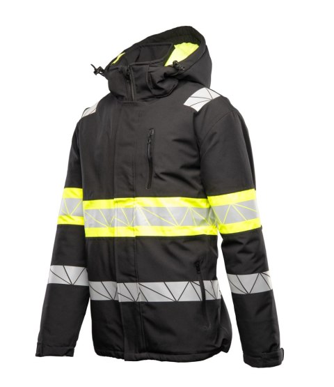 SEVEN KINGS ECO RIVAL KURTKA CZARNY/ŻÓŁTY - Czarny-Żółty(cy) M