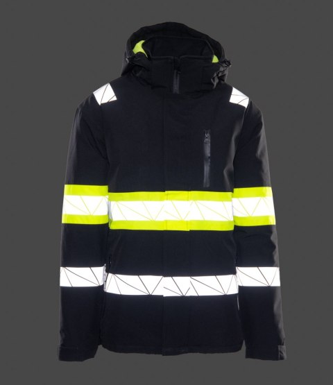 SEVEN KINGS ECO RIVAL KURTKA CZARNY/ŻÓŁTY - Czarny-Żółty(cy) M