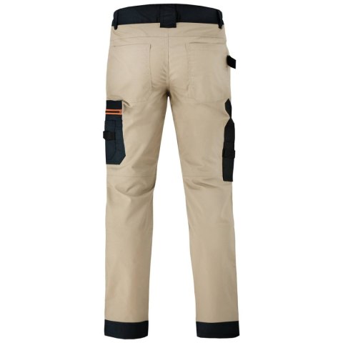 SPODNIE DO PASA MEGAWORK RIP-STOP STRETCH KHAKI ROZM. 56