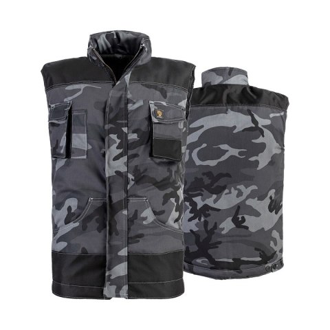 BEZRĘKAWNIK OCIEPLANY PROMAN 260 MORO SZARY ROZM. 48