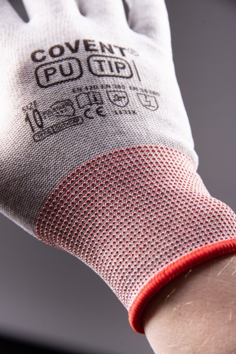 COVENT PU TIP ESD SZARY (1131X) - Stalowy 8