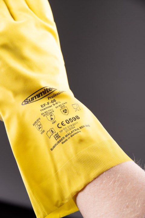 GUMOWE FLOKOWANE EF-F-06 ŻÓŁTE - Żółty (_y) 7