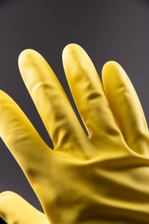 GUMOWE FLOKOWANE EF-F-06 ŻÓŁTE - Żółty (_y) 8.5