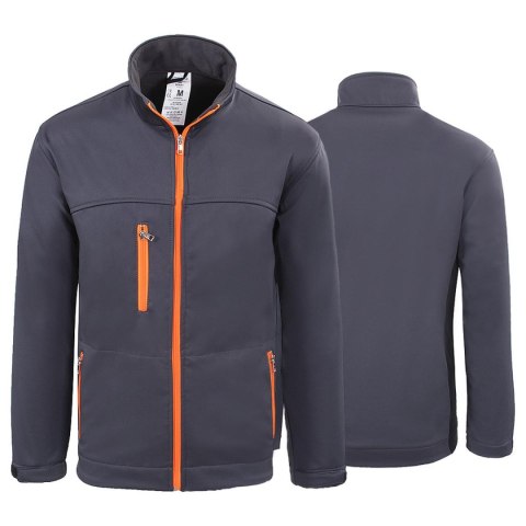 SOFTSHELL KURTKA SZARA ROZM. XL