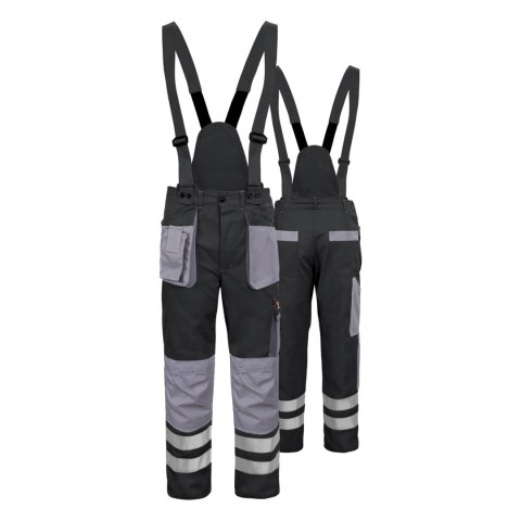 SPODNIE DO PASA PROMAN DUAL COTTON 250 SZARE ROZM. 56