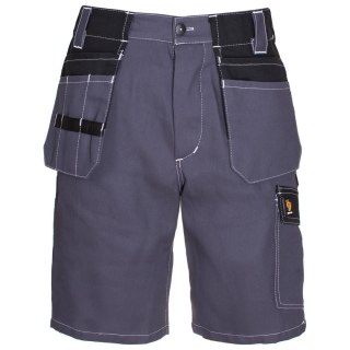 SPODNIE KRÓTKIE PROMONTER COTTON 250 SZARE ROZM. 62