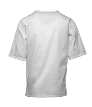 BRIXTON WHITE BLUZA KRÓTKI RĘKAW MĘSKA B209 - Biały 3XL.