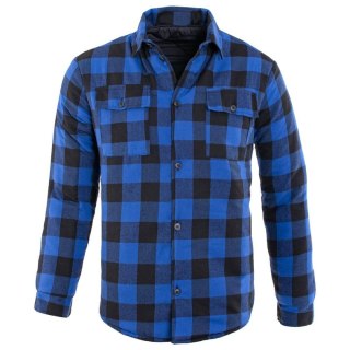 KOSZULA FLANELOWA OCIEPLANA NIEBIESKA ROZM. XXL