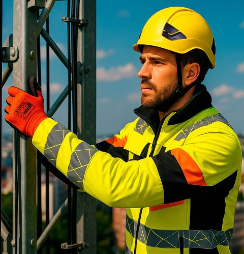 RĘKAWICE OCHRONNE POWLEKANE LATEKSEM X-LATOS ROZM. 7 - PROMOCJA