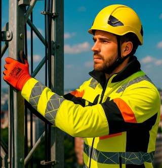 RĘKAWICE OCHRONNE POWLEKANE LATEKSEM X-LATOS ROZM. 9 - PROMOCJA