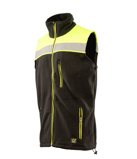 RIVAL KAMIZELKA POLAR - CZARNO-Żółty (ca) 4XL.