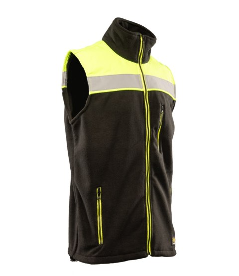 RIVAL KAMIZELKA POLAR - CZARNO-Żółty (ca) 4XL.