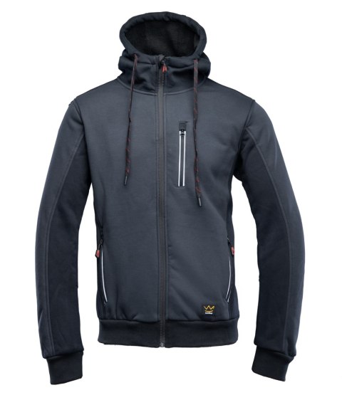 SEVEN KINGS BLUZA DRESOWA Z KAPTUREM PRO GRAFIT - GC 2XL.