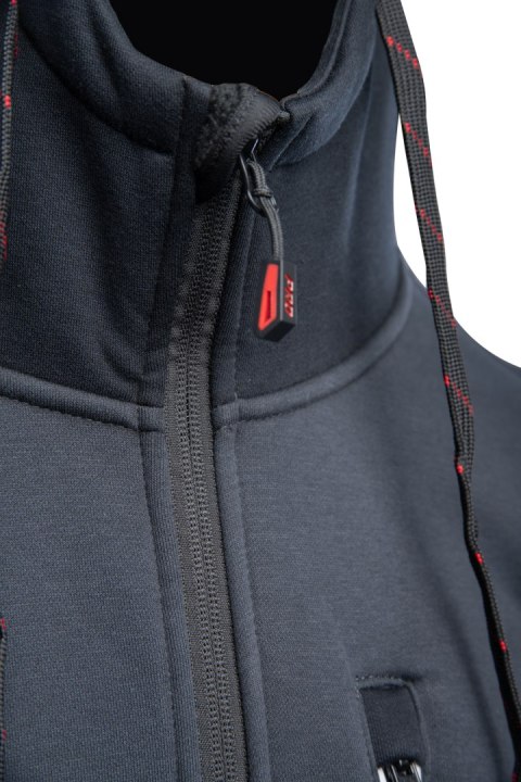 SEVEN KINGS BLUZA DRESOWA Z KAPTUREM PRO GRAFIT - GC 3XL.