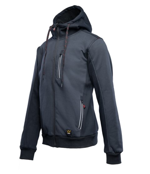 SEVEN KINGS BLUZA DRESOWA Z KAPTUREM PRO GRAFIT - GC M