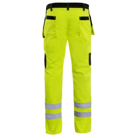 SPODNIE DO PASA PROMONTER 260 ŻÓŁTE HV ROZM. 48