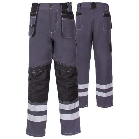 SPODNIE DO PASA PROMONTER COTTON 250 SZARE ROZM. 58