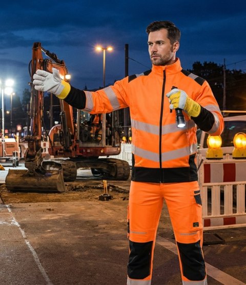 BLUZA FLASH OSTRZEGAWCZA POMARAŃCZ SKF004 KAT II - Reflective orange (RO) S