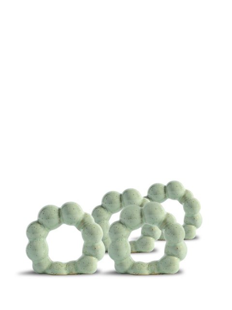 Pierścień na serwetkę PORTO 4-szt, miętowy zielony
