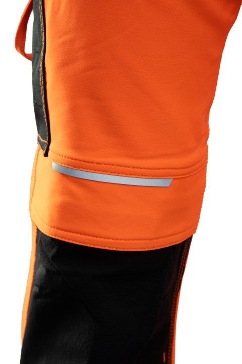 SPODNIE DO PASA FLASH OSTRZEGAWCZE POMARAŃCZ SKF006 KAT II - Reflective orange (RO) 46