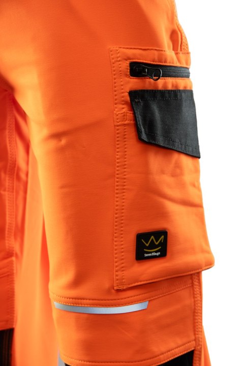 SPODNIE OGROD. FLASH OSTRZEGAWCZE POMARAŃCZ SKF005 KAT II - Reflective orange (RO) 64