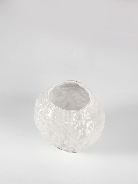 Wazon CORALLO XS, kremowa biel