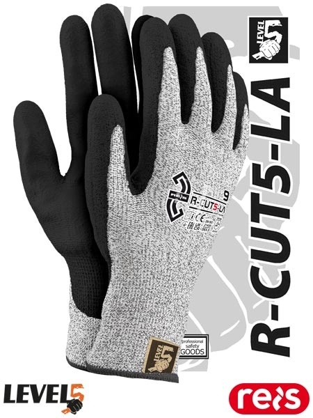 Rękawice R-CUT5-LA BWB