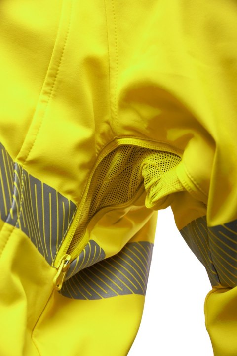 SEVEN KINGS FLASH KURTKA SOFTSHELL OCIEPLANY HIVI SKF007 ŻÓŁTY - Żółty (_y) 3XL.