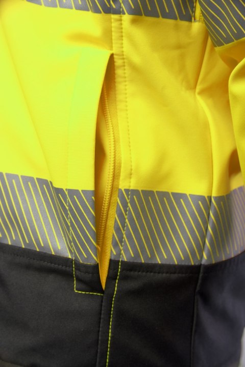 SEVEN KINGS FLASH KURTKA SOFTSHELL OCIEPLANY HIVI SKF007 ŻÓŁTY - Żółty (_y) S